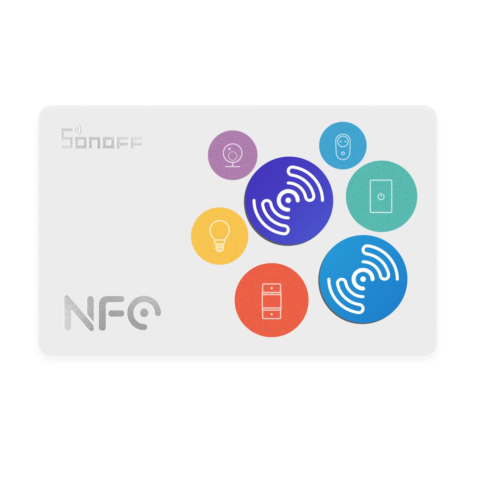SONOFF NFC-Tag Smart Home NFC Tag Sticker with Card Portable NFC Sticker SONOFF NFC-Tag Smart Home NFC Tag Sticker with Card Portable NFC Sticker